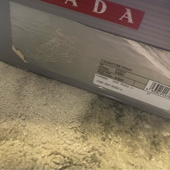 Worn men authentic Prada boots black size 11 - Picture 4 of 11